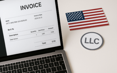 Modèle de facture pour ta LLC américaine